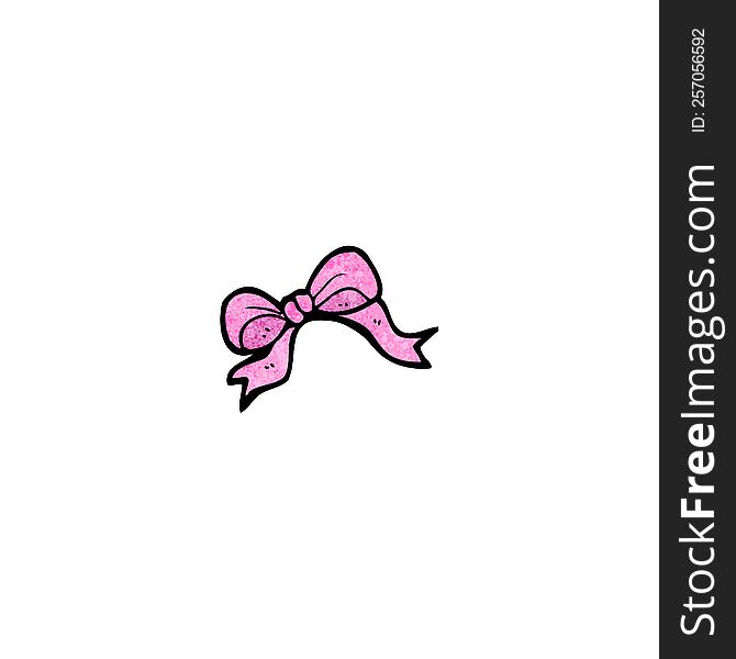 cartoon decorative bow