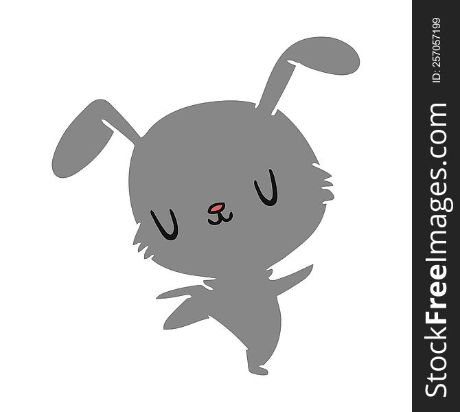 Cartoon Kawaii Cute Furry Bunny