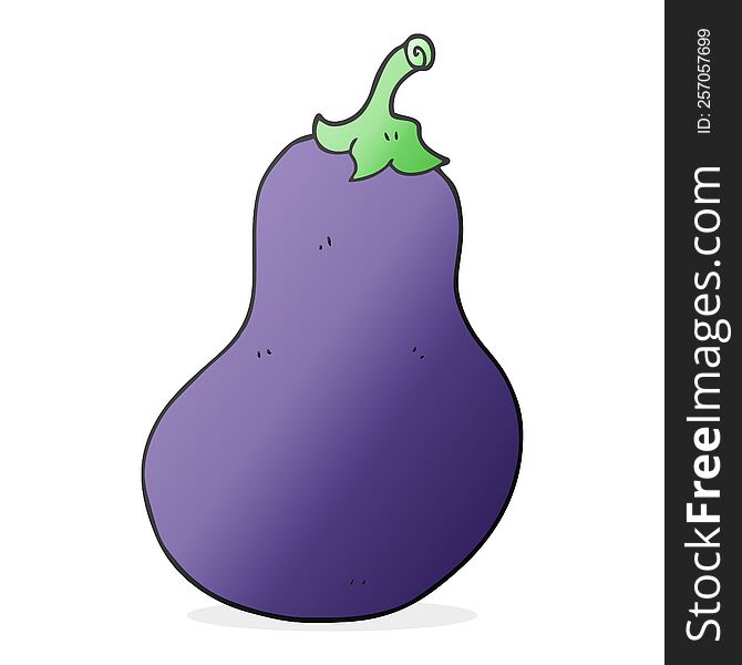 cartoon eggplant