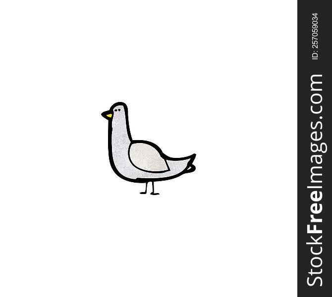 cartoon pigeon
