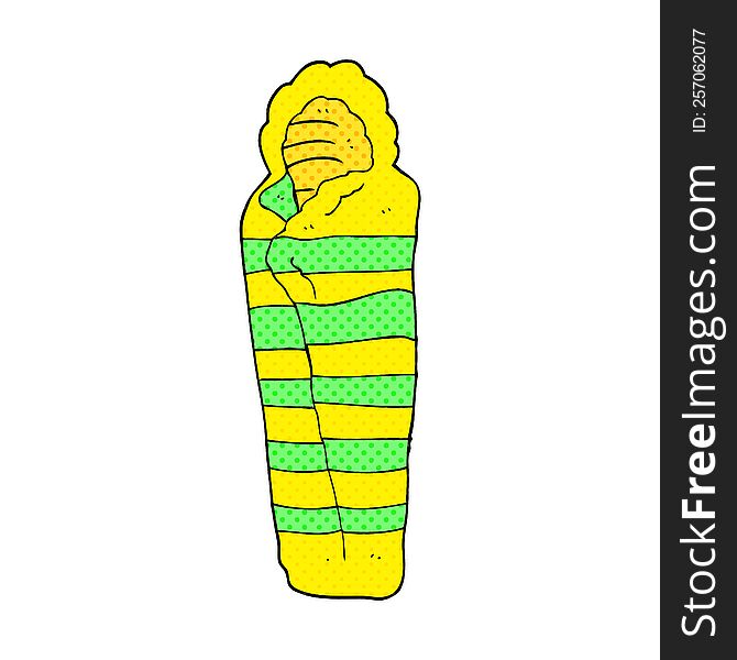 cartoon sleeping bag