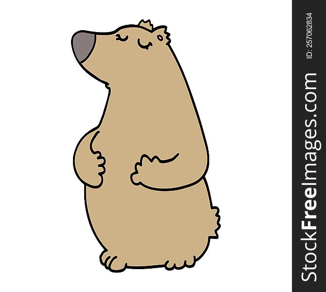 cartoon bear