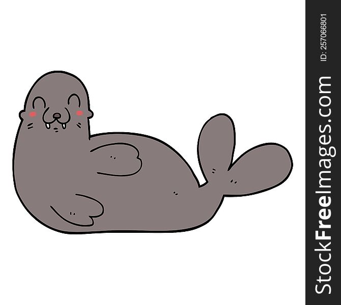 cartoon seal