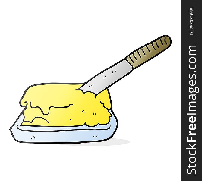 Cartoon Butter