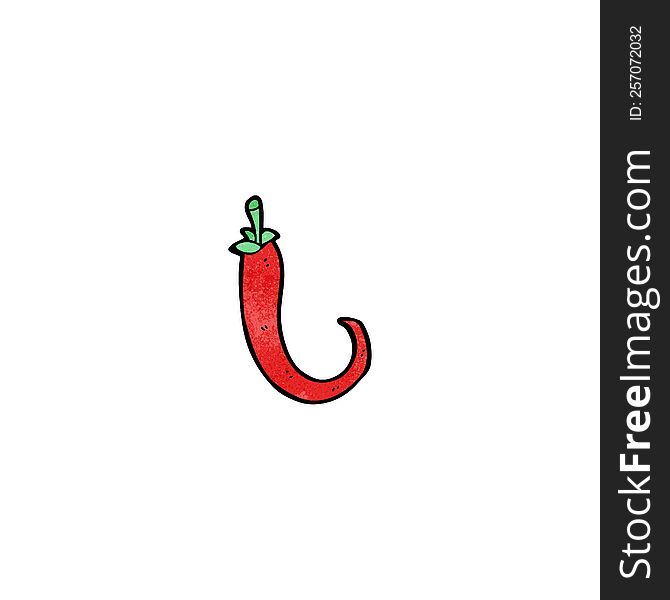 cartoon chili pepper