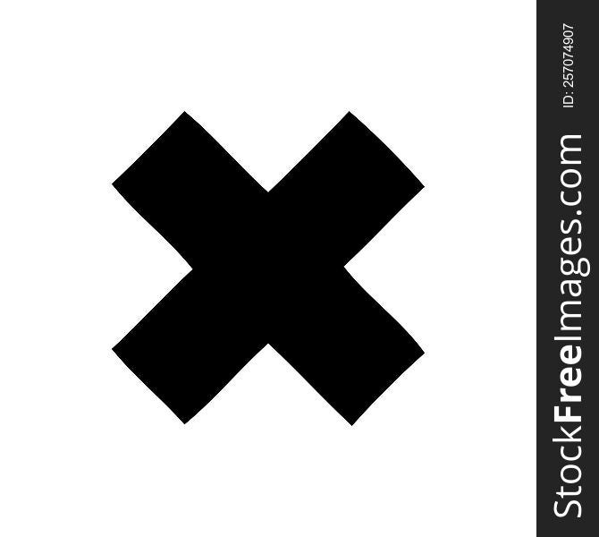 flat symbol of a multiplication symbol