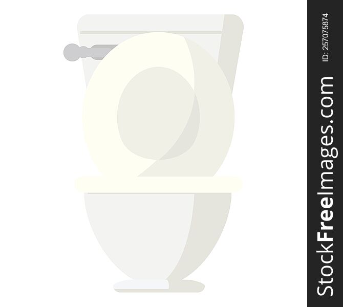 open toilet graphic vector illustration icon. open toilet graphic vector illustration icon