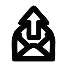 Send Email Icon Stock Images