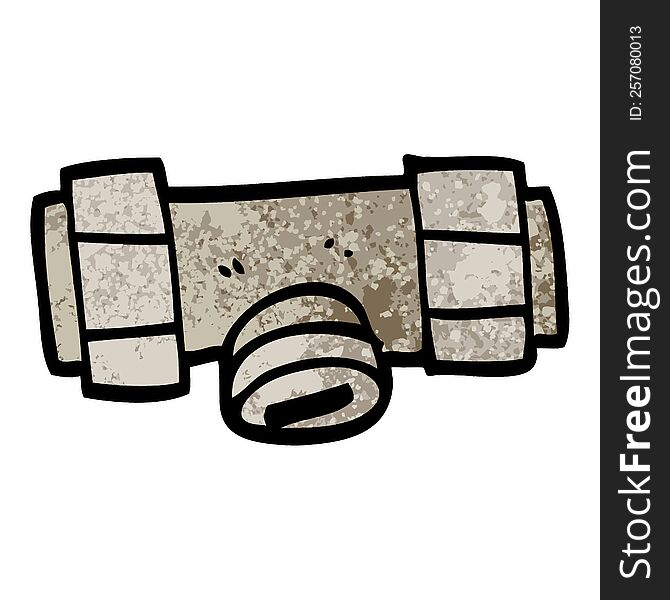 grunge textured illustration cartoon isolator valve