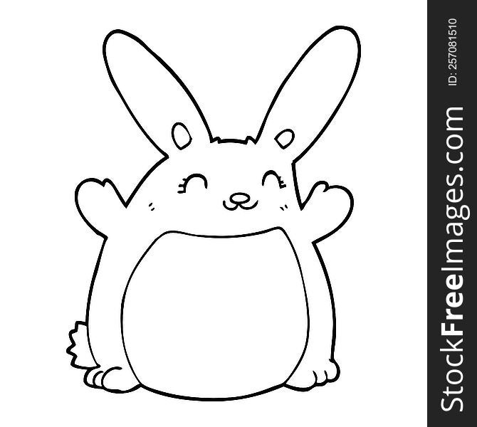 cartoon rabbit