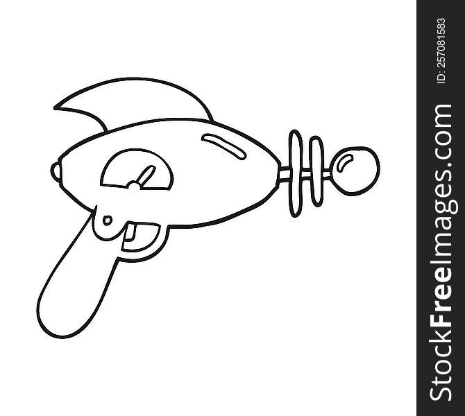 cartoon ray gun