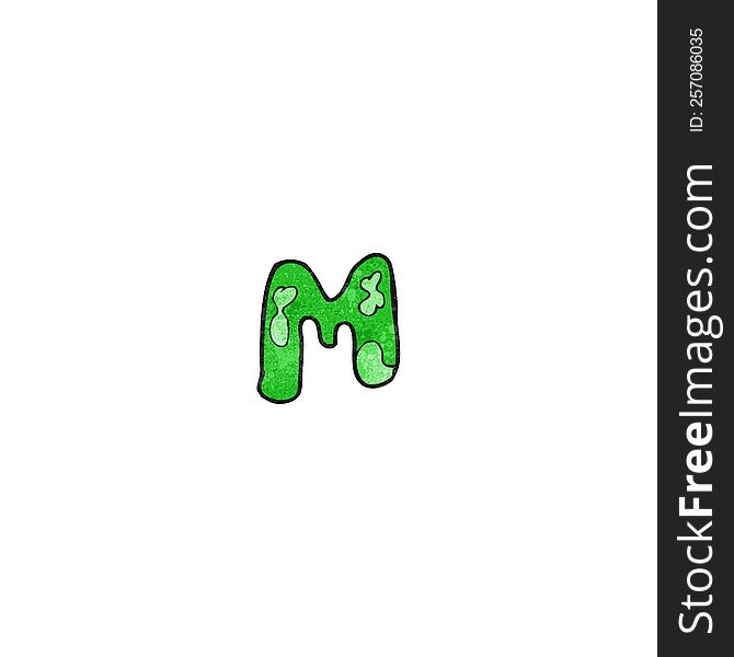 Child S Drawing Of The Letter M