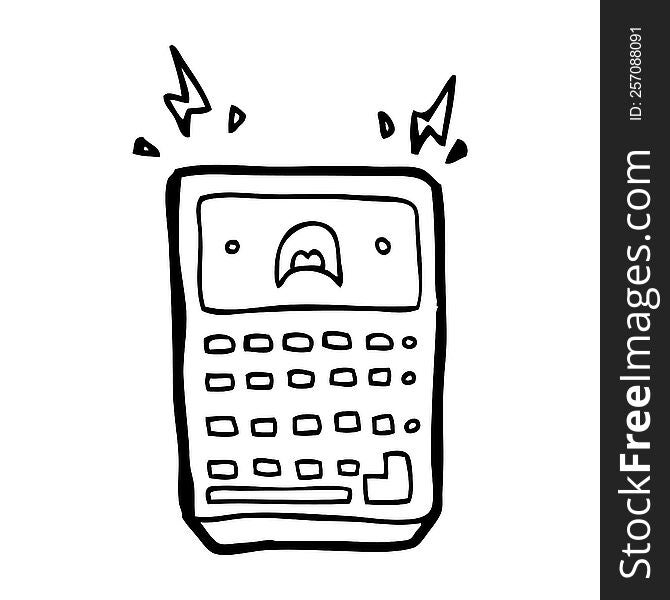 cartoon calculator