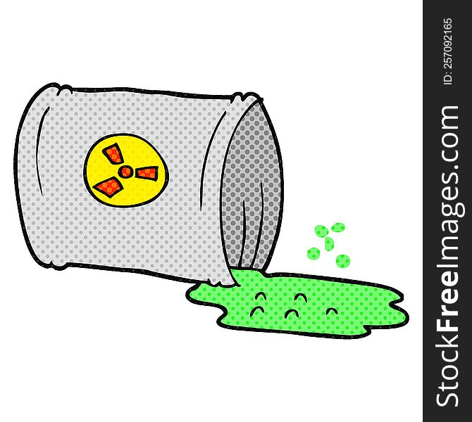 Cartoon Nuclear Waste