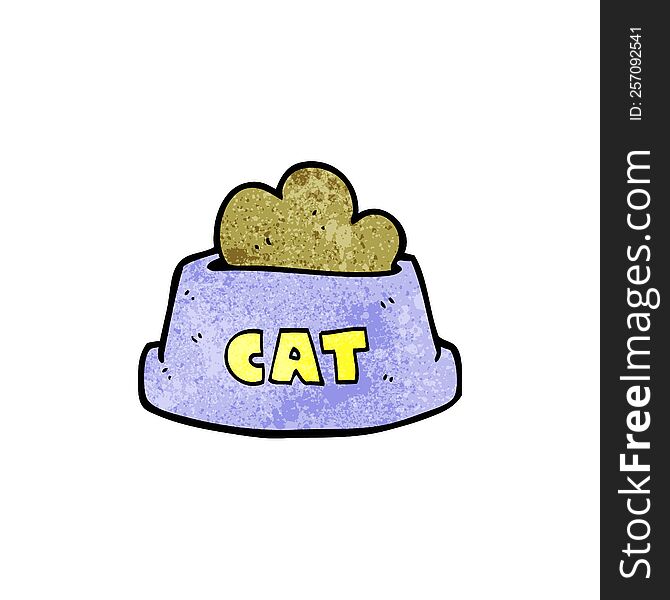 cartoon cat food