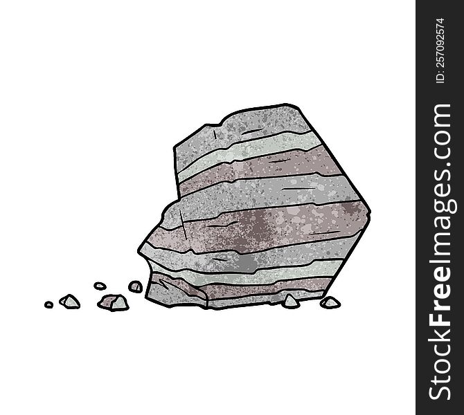 cartoon large rock. cartoon large rock