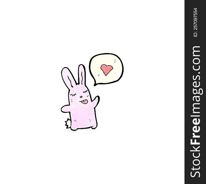 cute cartoon bunny rabbit