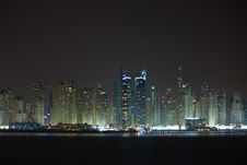 Dubai Marina At Night Stock Photos Dubai Marina At Night Stock Photos