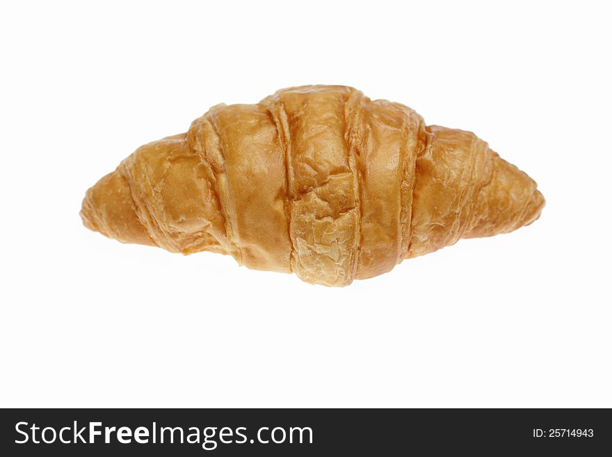 Croissants, isolated on white background. Croissants, isolated on white background