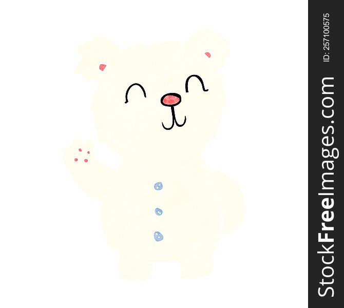 Cartoon Polar Bear