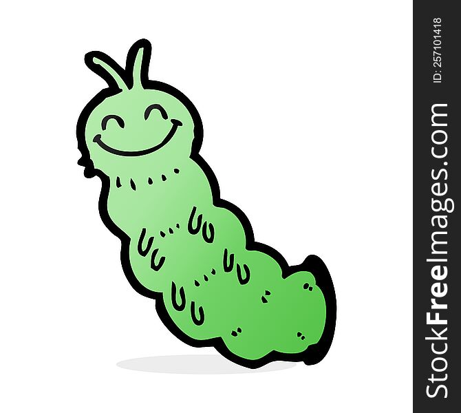 Cartoon Caterpillar