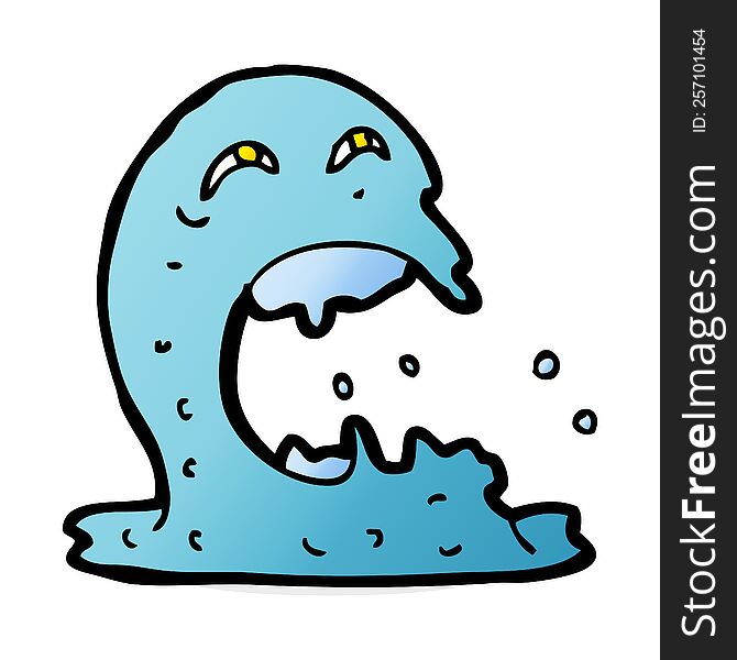 Cartoon Gross Ghost