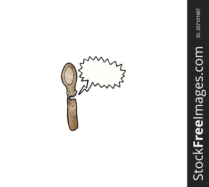 Wooden Spoon Cartoon