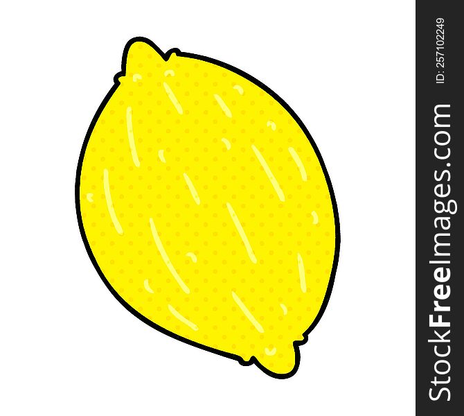 Cartoon Of A Lemon
