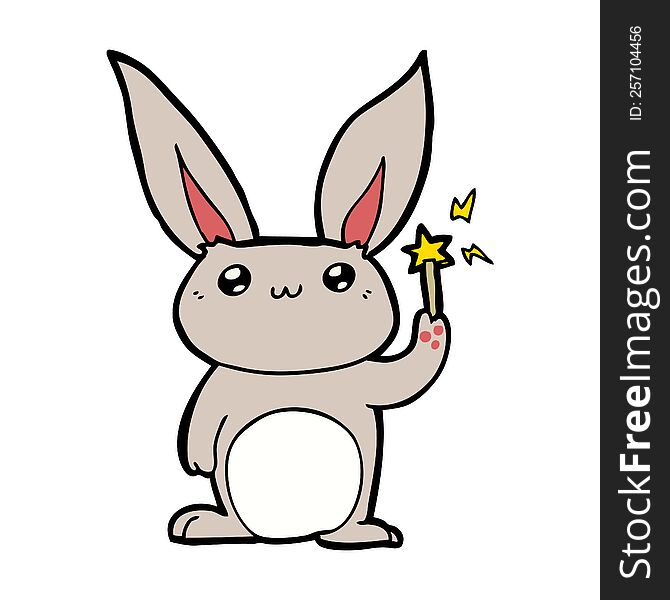 cute cartoon rabbit