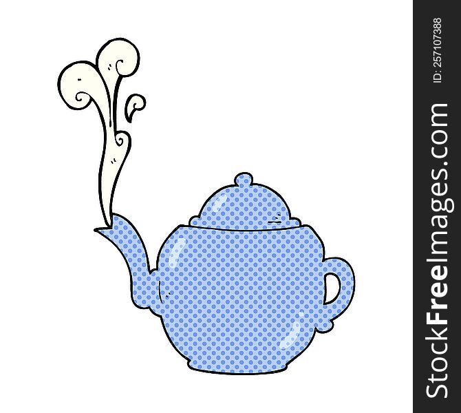 cartoon teapot