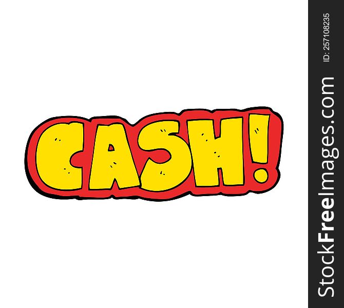 Cartoon Cash Symbol