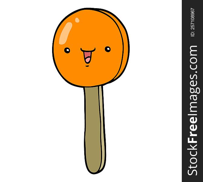 cartoon lollipop