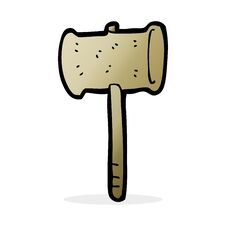 Cartoon Gavel Stock Images Cartoon Gavel Stock Images