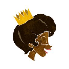 Cartoon Princess Stock Images