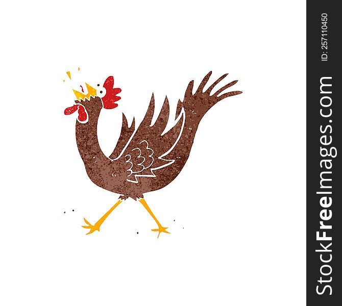 Cartoon Rooster