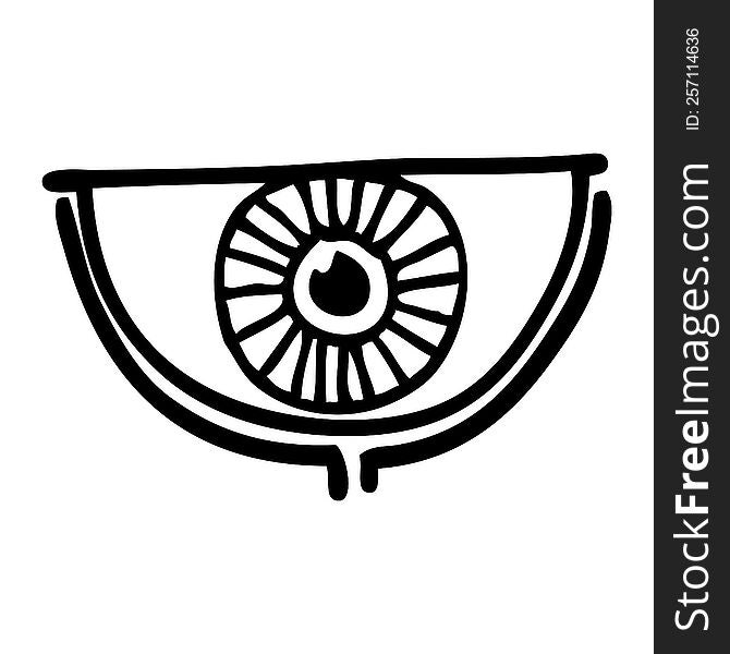 cartoon eye symbol