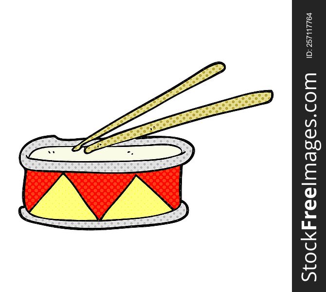 cartoon drum