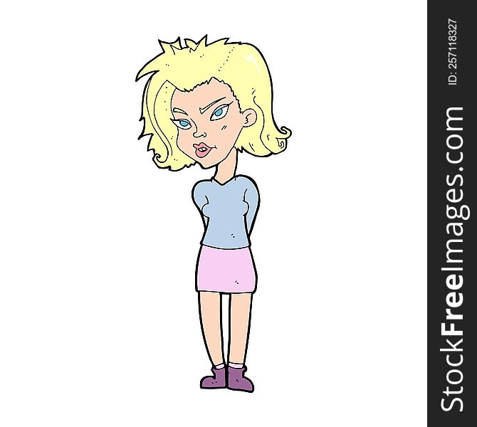 Cartoon Woman