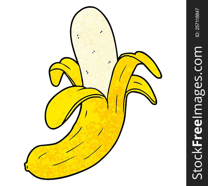 cartoon banana. cartoon banana