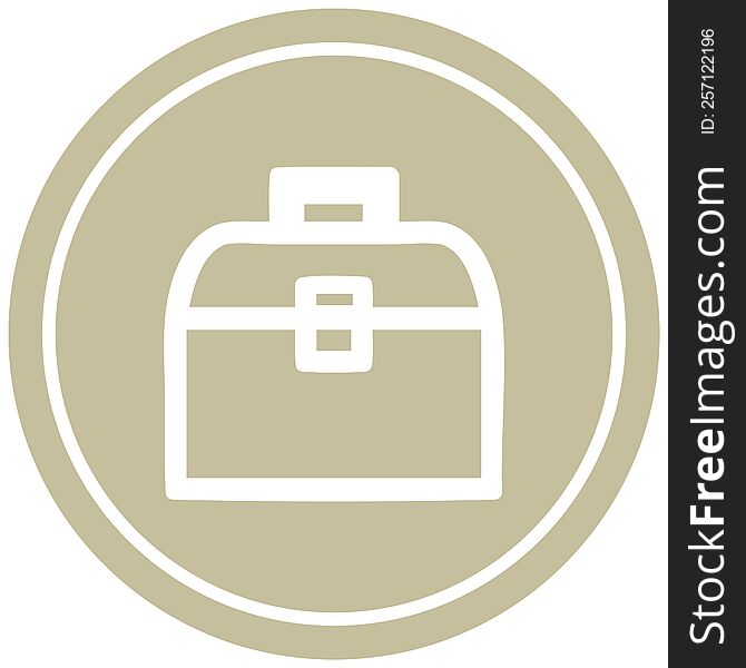 tool box circular icon symbol