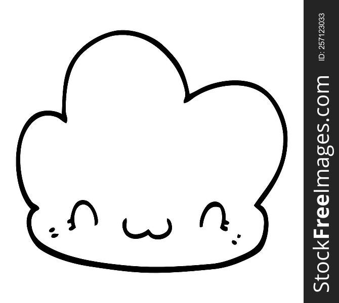 cartoon cloud