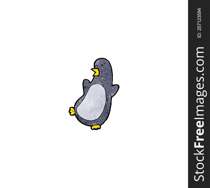 cartoon penguin