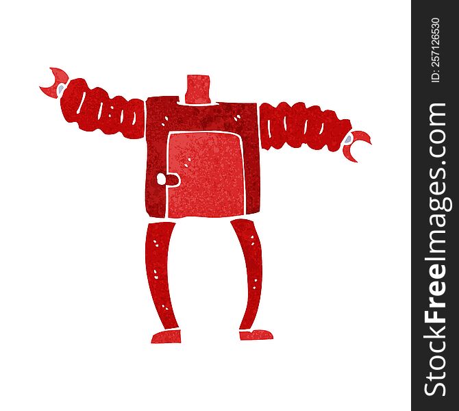 cartoon robot body (mix and match cartoons or add own photos