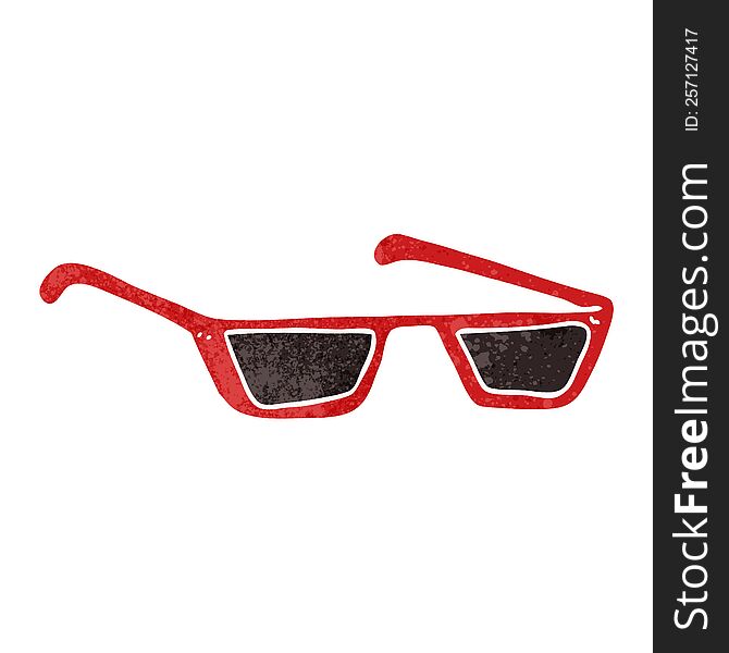 retro cartoon sunglasses