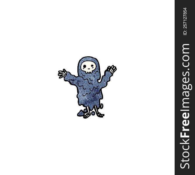 spooky ghoul cartoon character