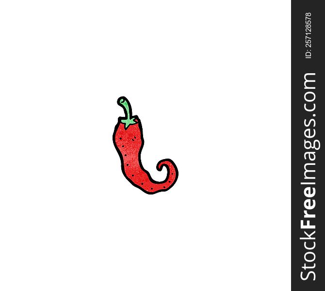 Cartoon Chilli Pepper