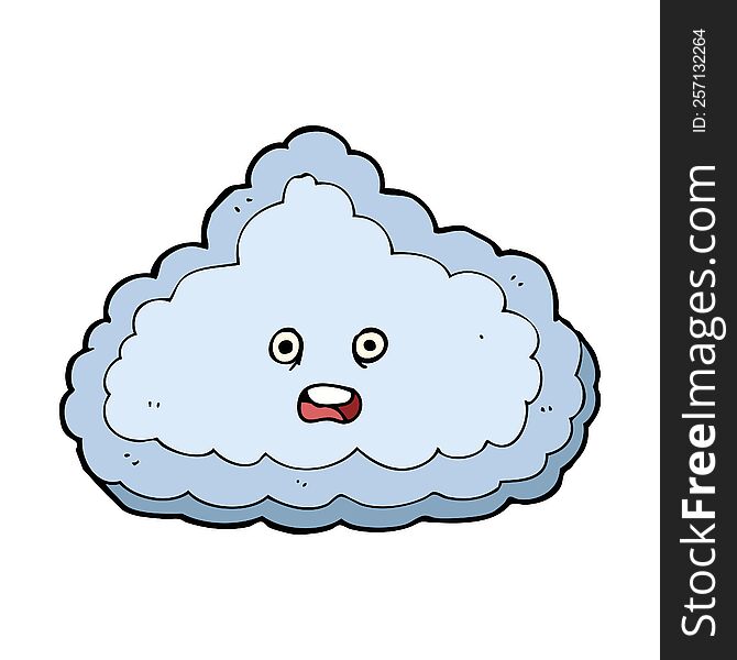 cartoon cloud