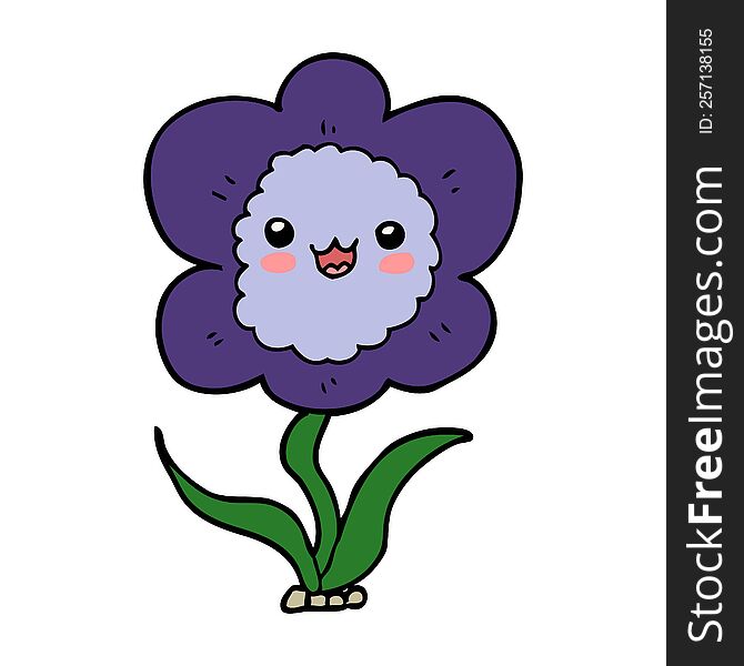 cartoon flower