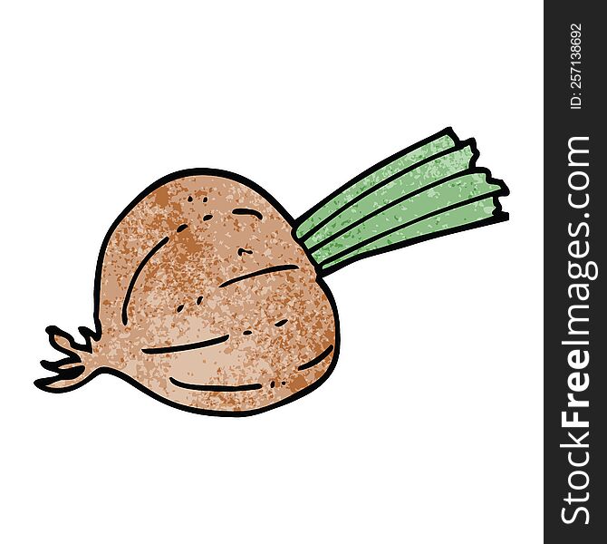 cartoon doodle old onion