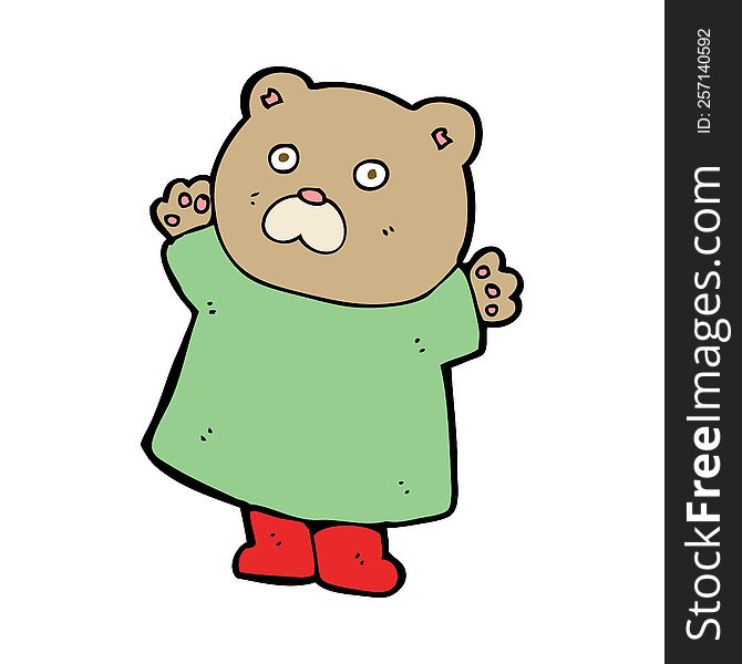funny cartoon bear